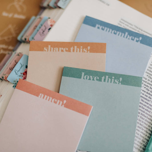 Encouraging Post It Notes